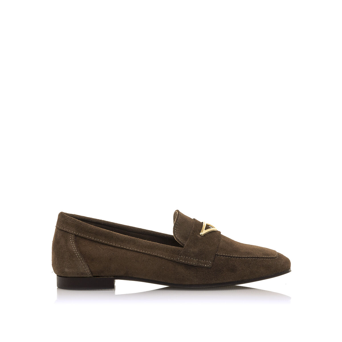 MTNG FLAT BROWN WOMEN LOAFERS
